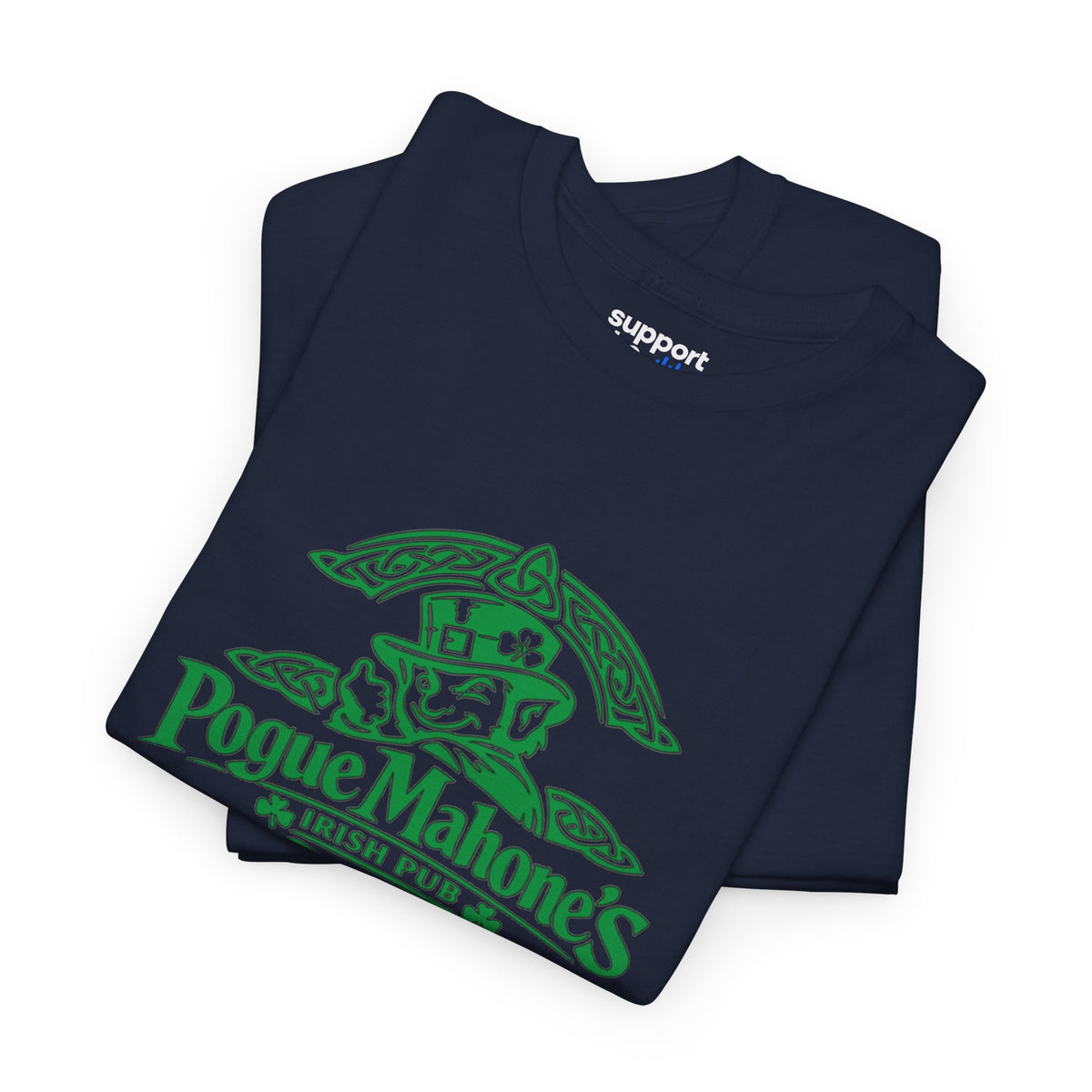 Pogue Mahone's Irish Pub | Pogue Mahone's St. Patrick's Day Logo Tee