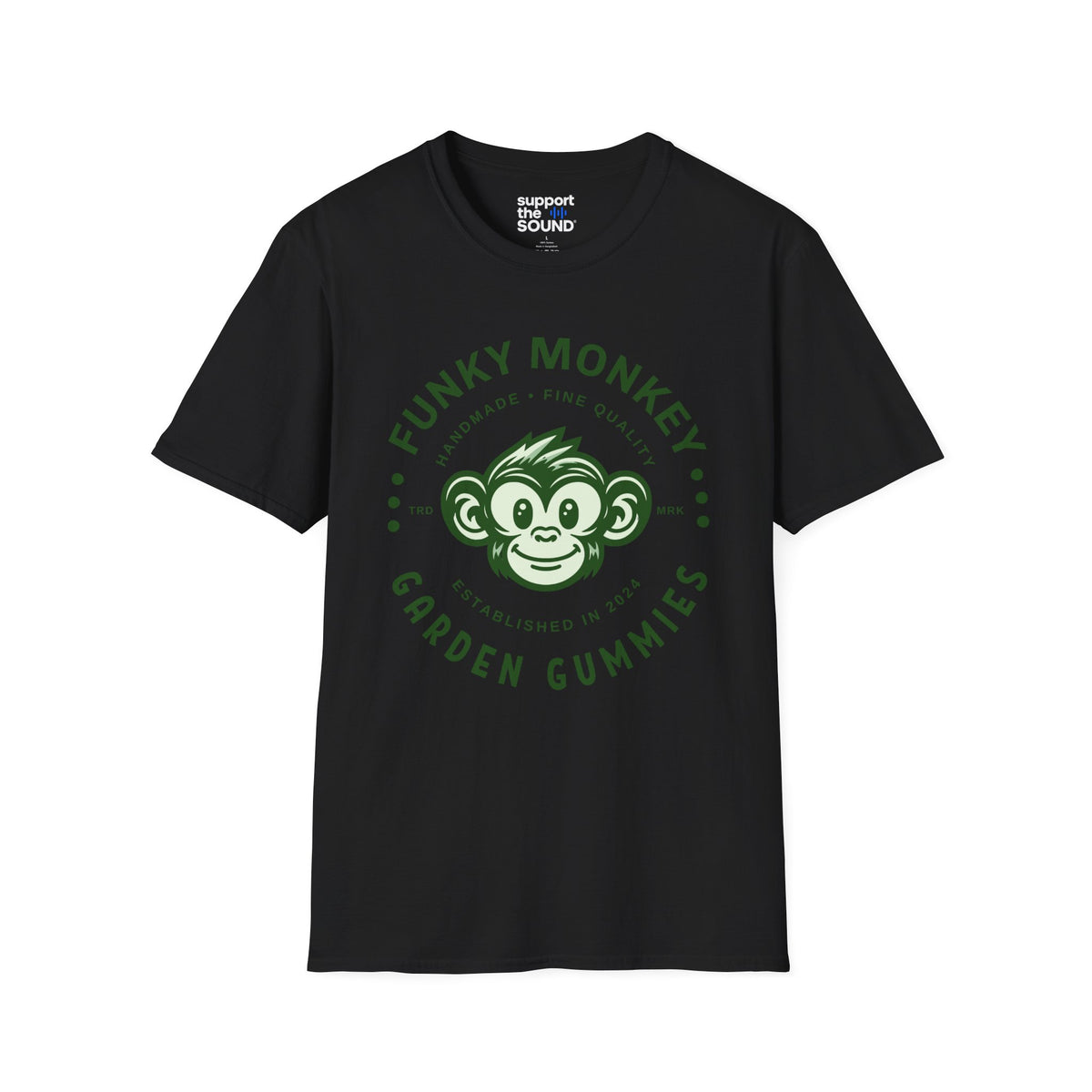 Gravel Road | Funky Monkey Garden Gummies Graphic T-Shirt