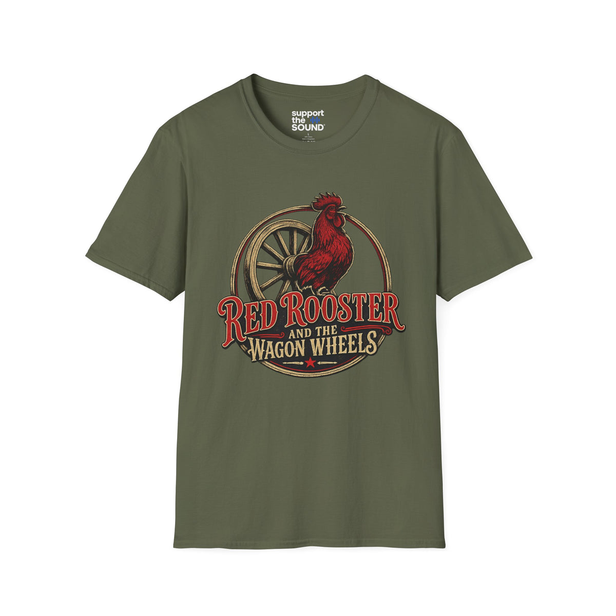 Red Rooster and the Wagon Wheels | Red Rooster and the Wagon Wheels T-Shirt