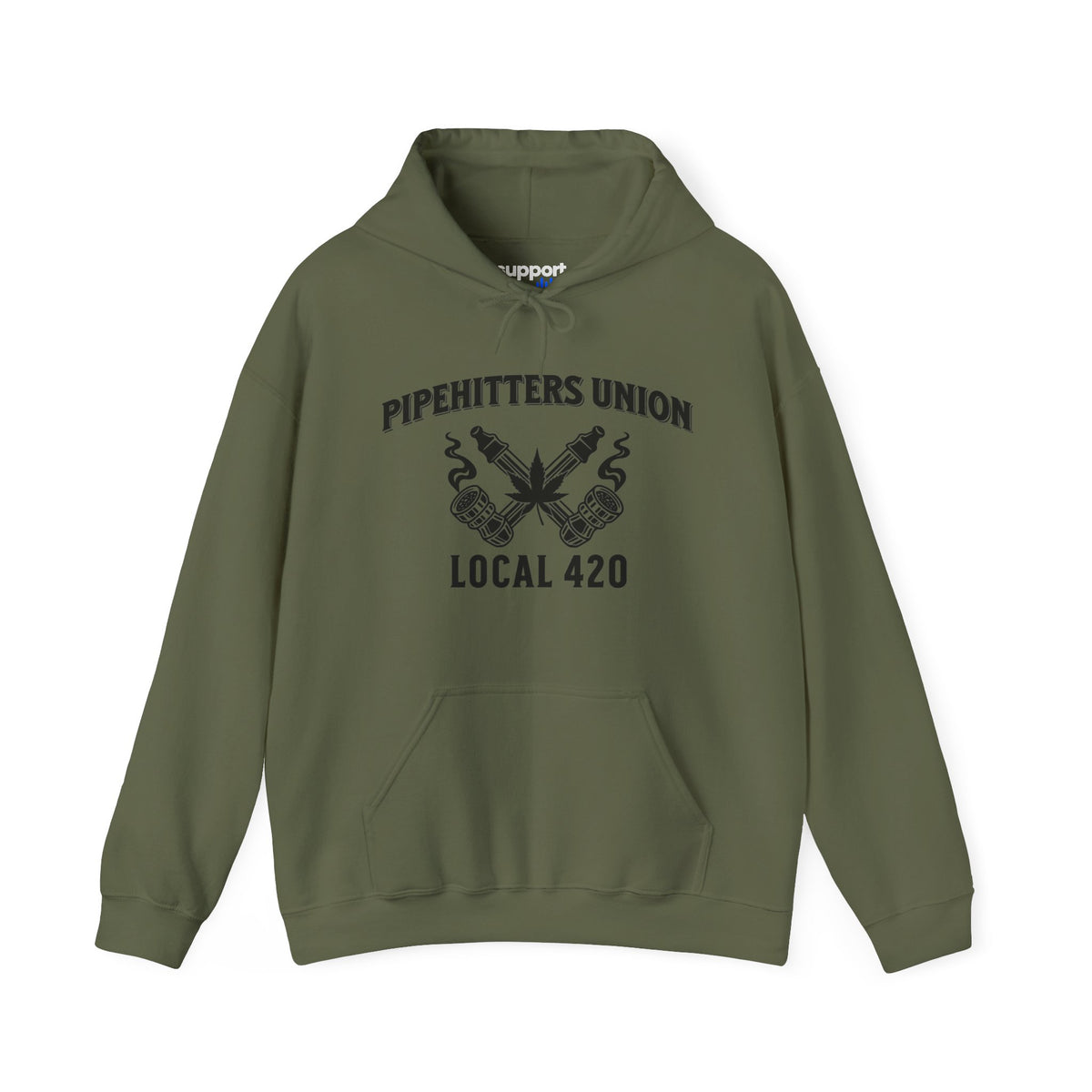 Gravel Road | Pipehitters Union Local 420 Hoodie
