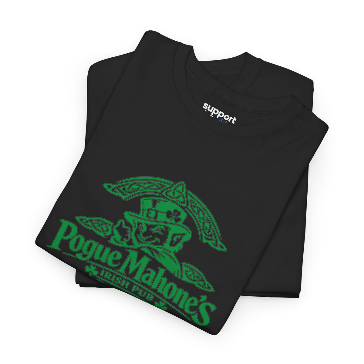 Pogue Mahone's Irish Pub | Pogue Mahone's St. Patrick's Day Logo Tee