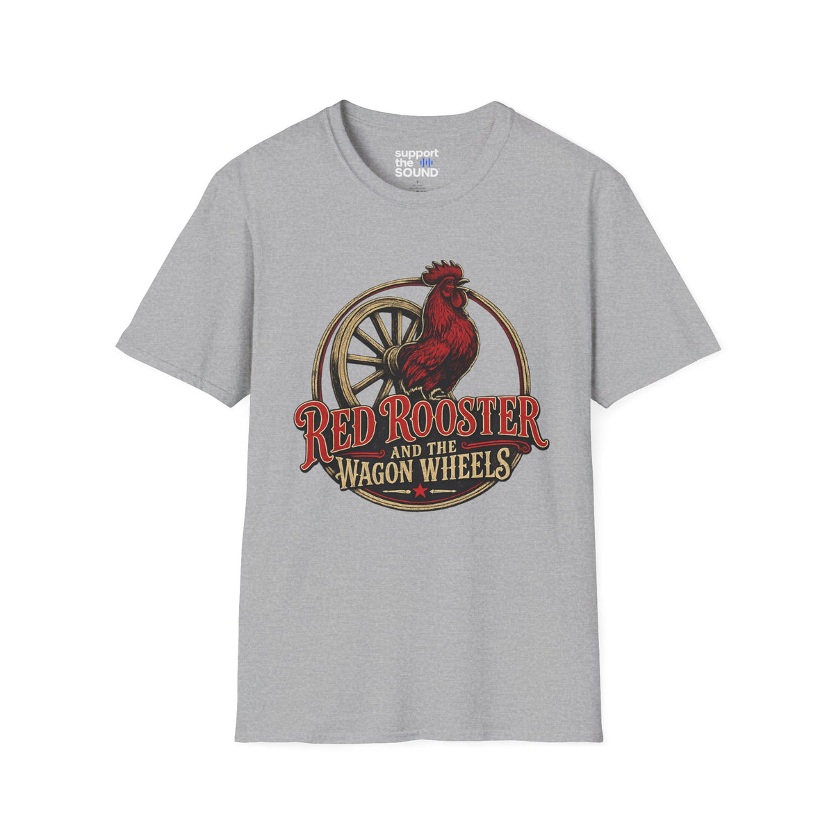 Red Rooster and the Wagon Wheels | Red Rooster and the Wagon Wheels T-Shirt
