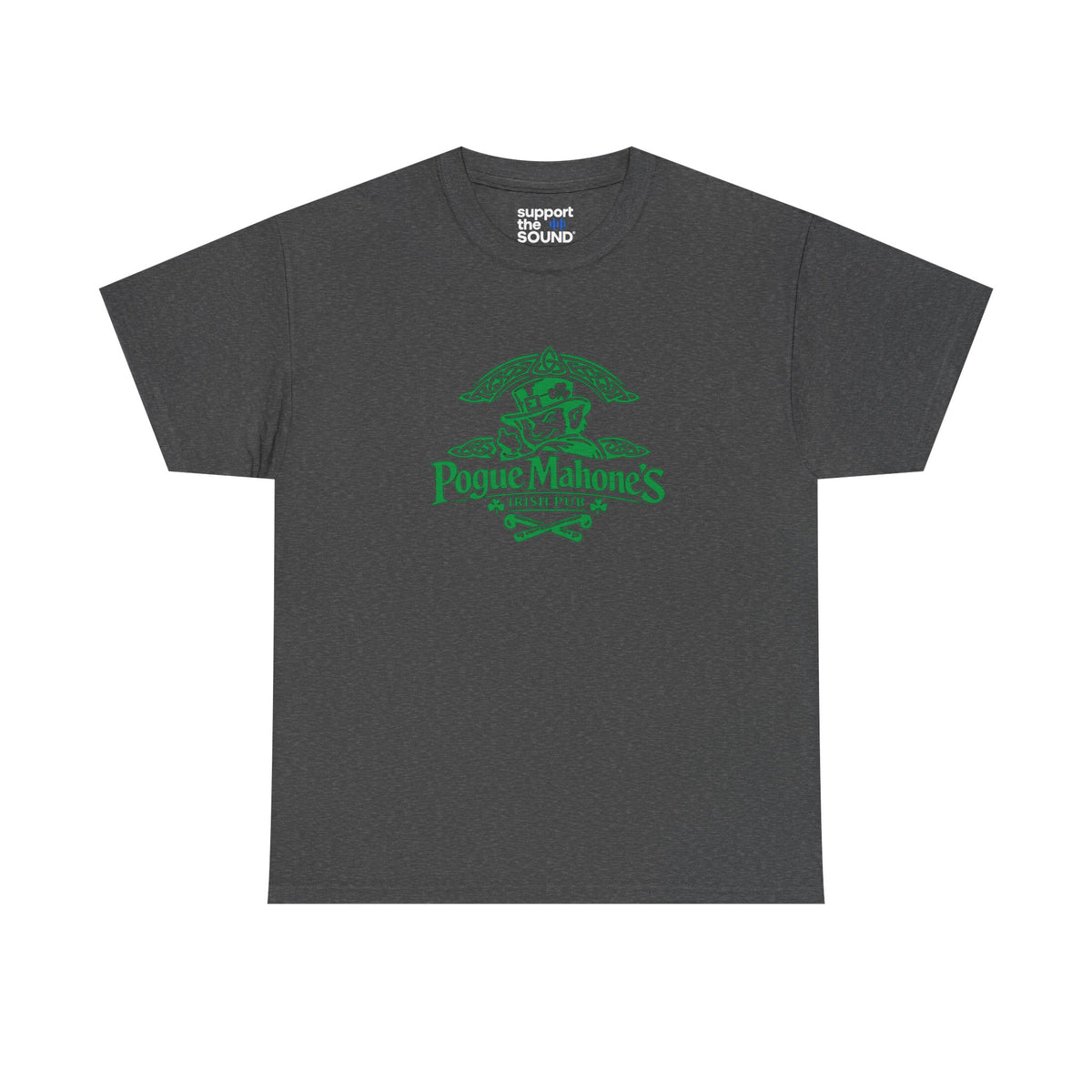 Pogue Mahone's Irish Pub | Pogue Mahone's St. Patrick's Day Logo Tee