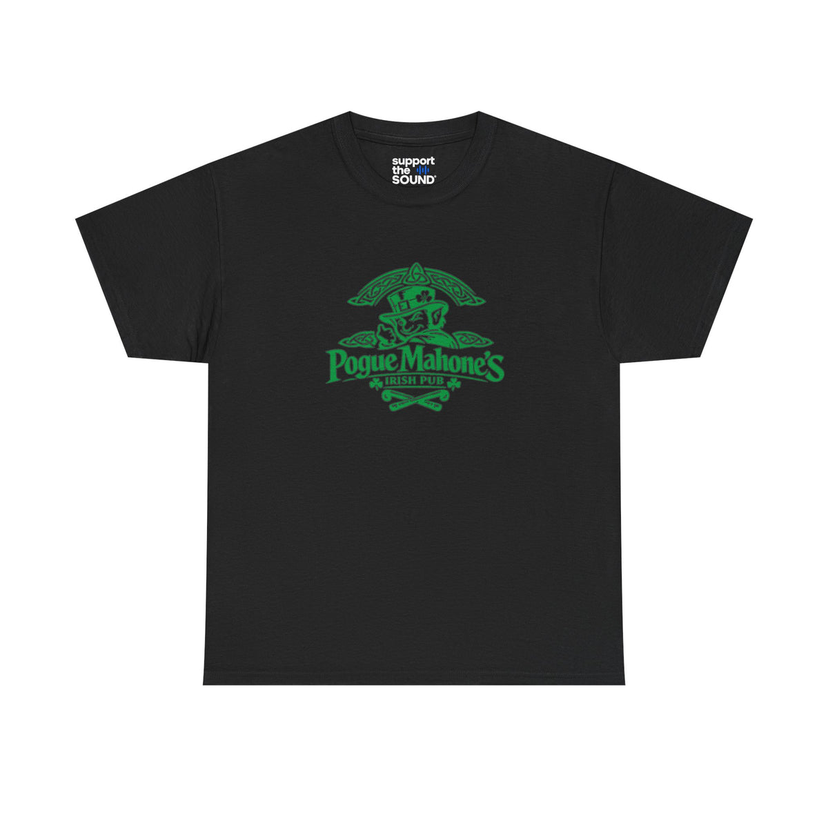 Pogue Mahone's Irish Pub | Pogue Mahone's St. Patrick's Day Logo Tee
