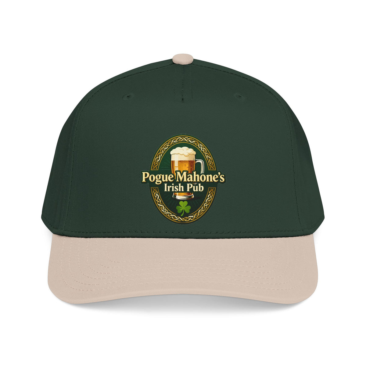 Pogue Mahone's Irish Pub | Pogue Mahone's Irish Pub Logo Baseball Cap