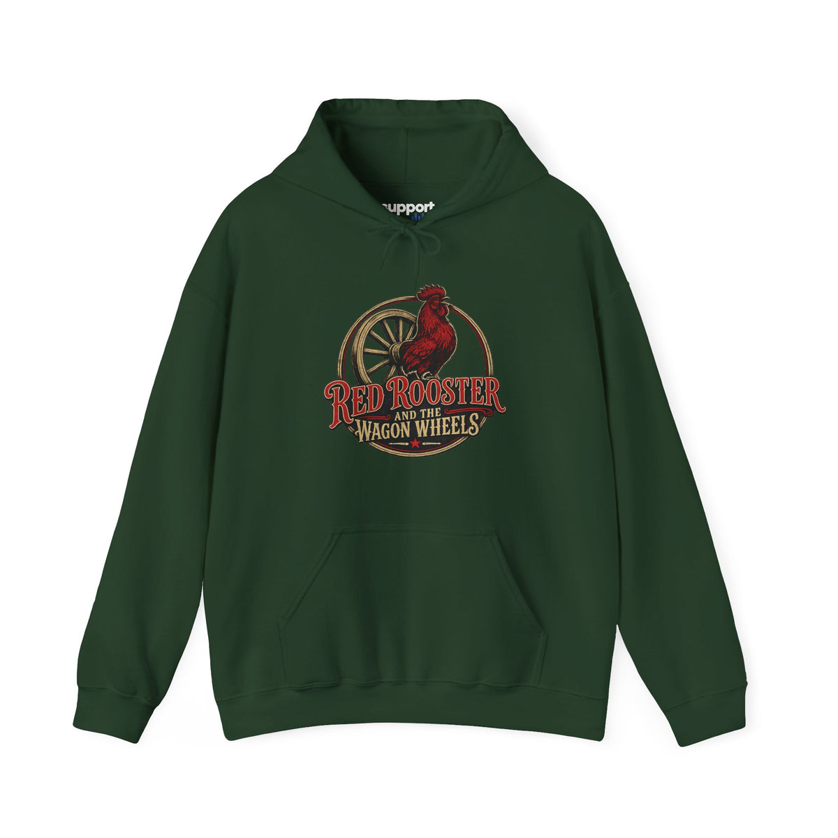 Red Rooster and the Wagon Wheels | Red Rooster and the Wagon Wheels Hoodie