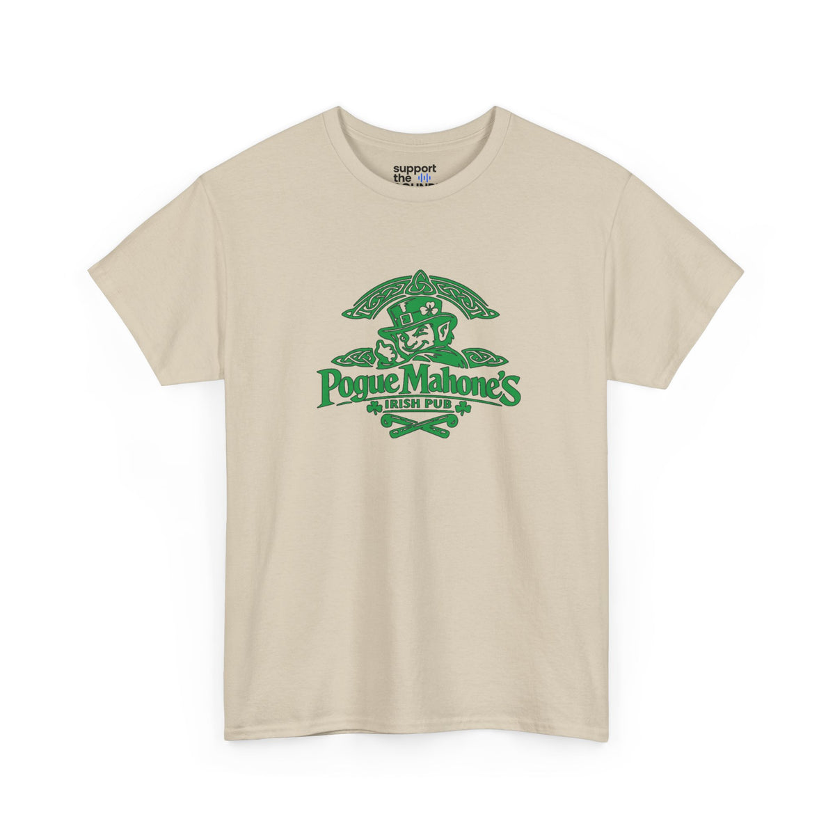 Pogue Mahone's Irish Pub | Pogue Mahone's St. Patrick's Day Logo Tee