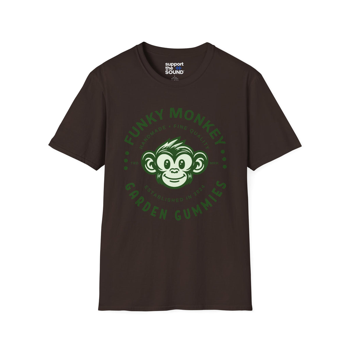 Gravel Road | Funky Monkey Garden Gummies Graphic T-Shirt
