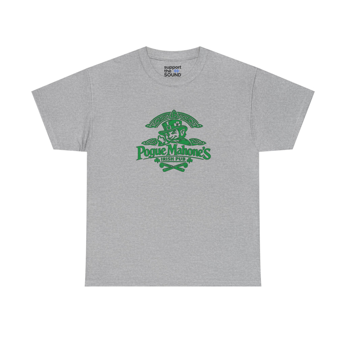 Pogue Mahone's Irish Pub | Pogue Mahone's St. Patrick's Day Logo Tee