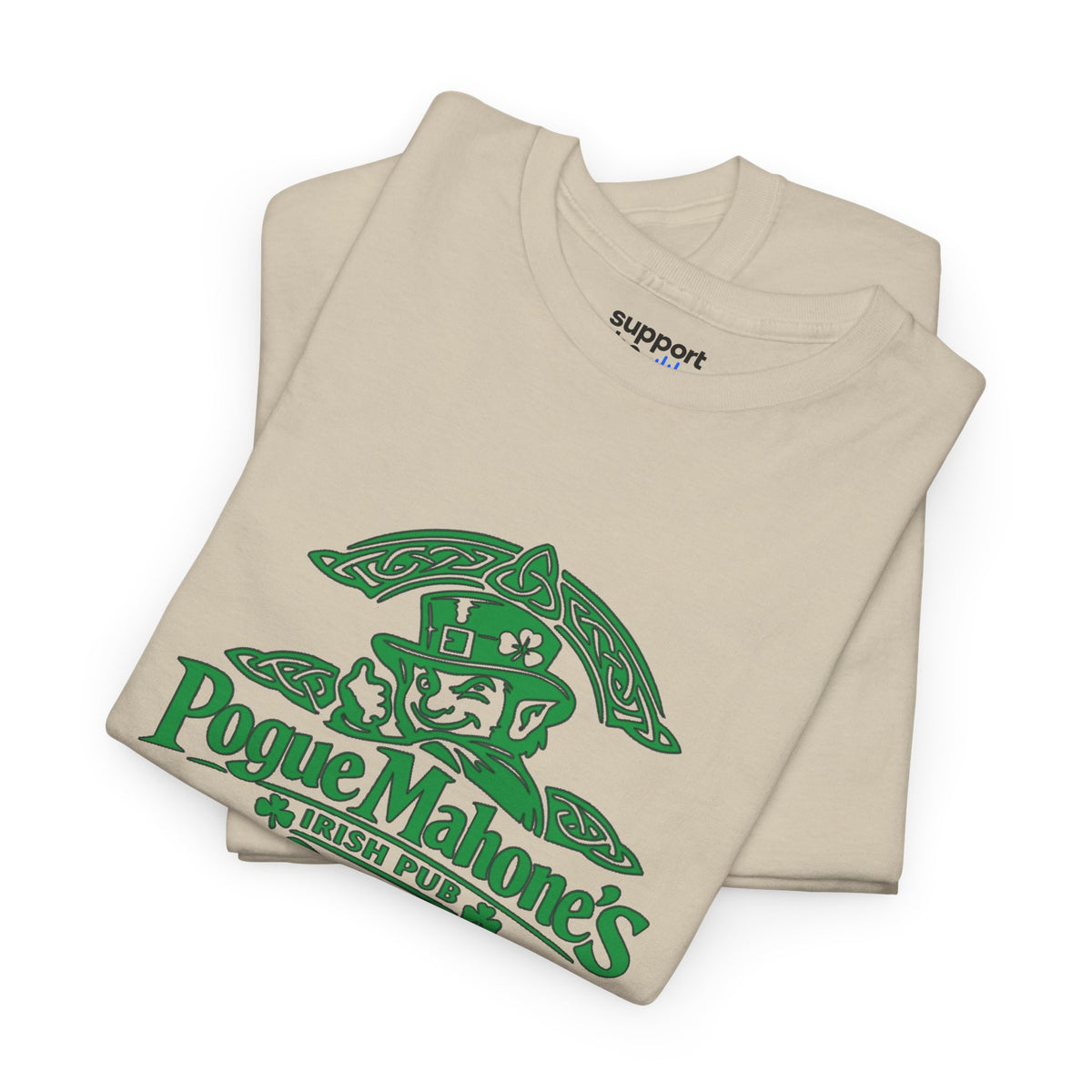 Pogue Mahone's Irish Pub | Pogue Mahone's St. Patrick's Day Logo Tee