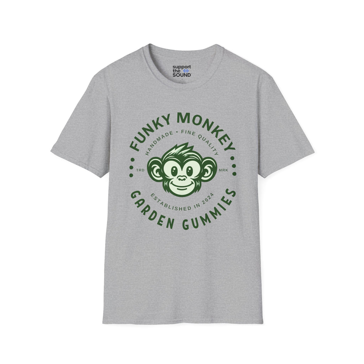 Gravel Road | Funky Monkey Garden Gummies Graphic T-Shirt