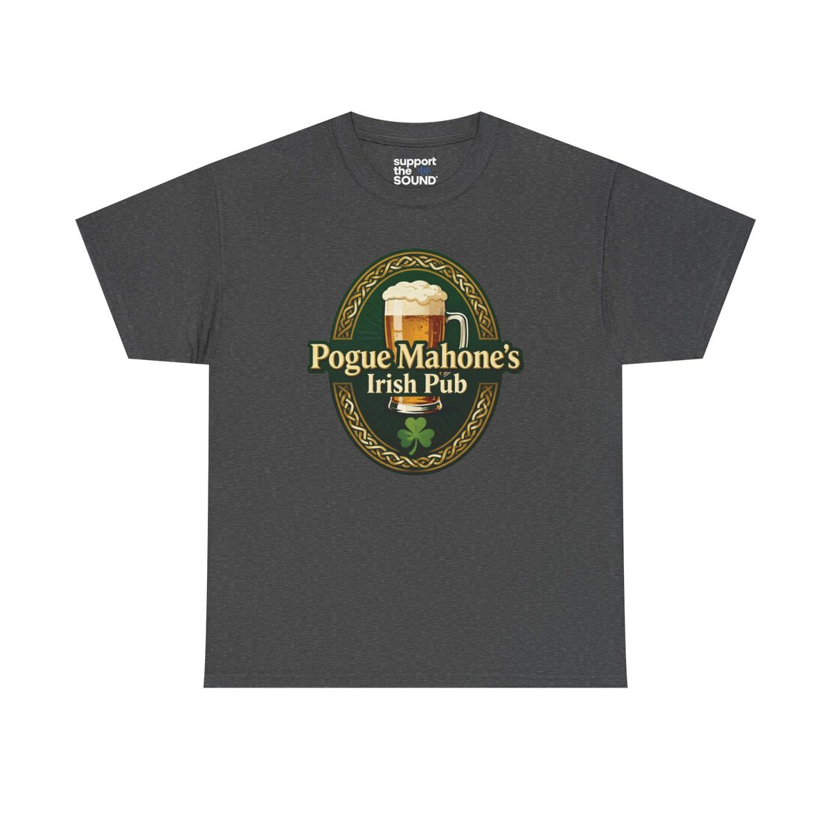 Pogue Mahone's Irish Pub | Pogue Mahone's Irish Pub Logo Tee