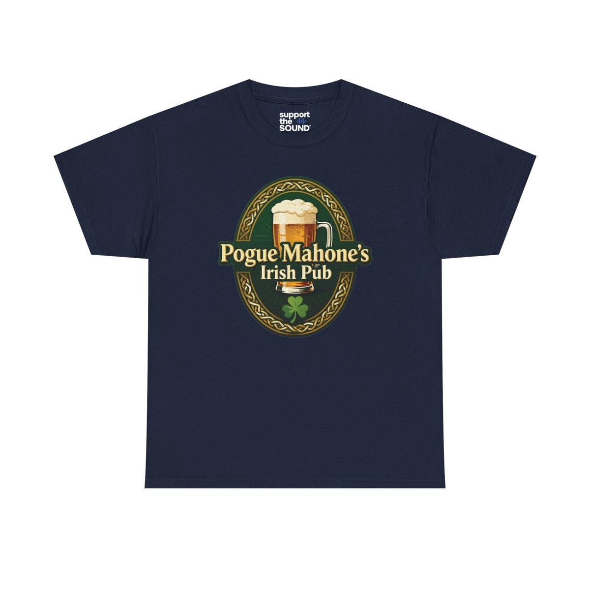 Pogue Mahone's Irish Pub | Pogue Mahone's Irish Pub Logo Tee
