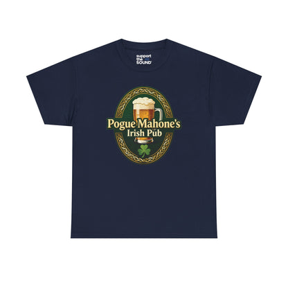Pogue Mahone's Irish Pub | Pogue Mahone's Irish Pub Logo Tee