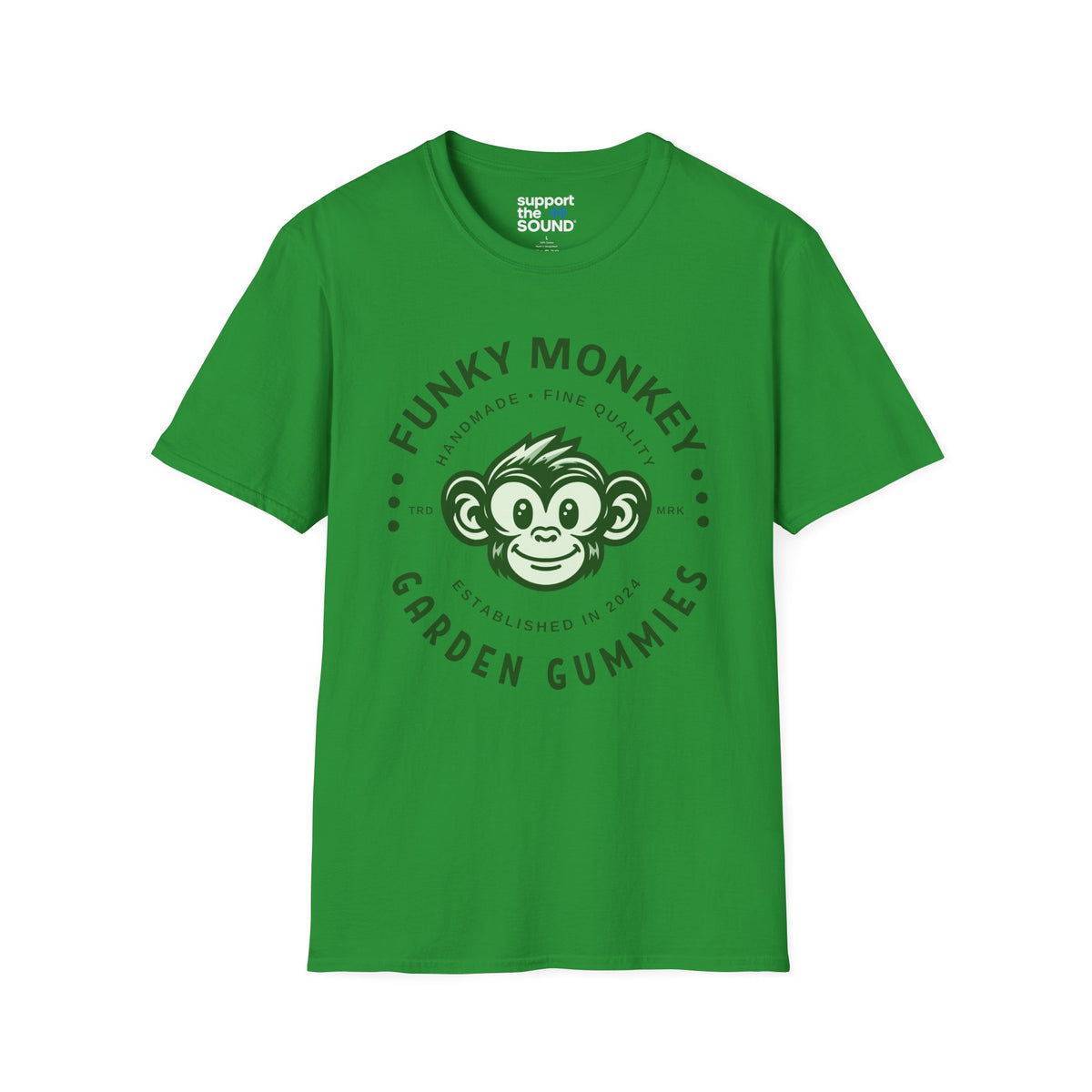 Gravel Road | Funky Monkey Garden Gummies Graphic T-Shirt