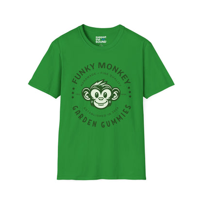 Gravel Road | Funky Monkey Garden Gummies Graphic T-Shirt