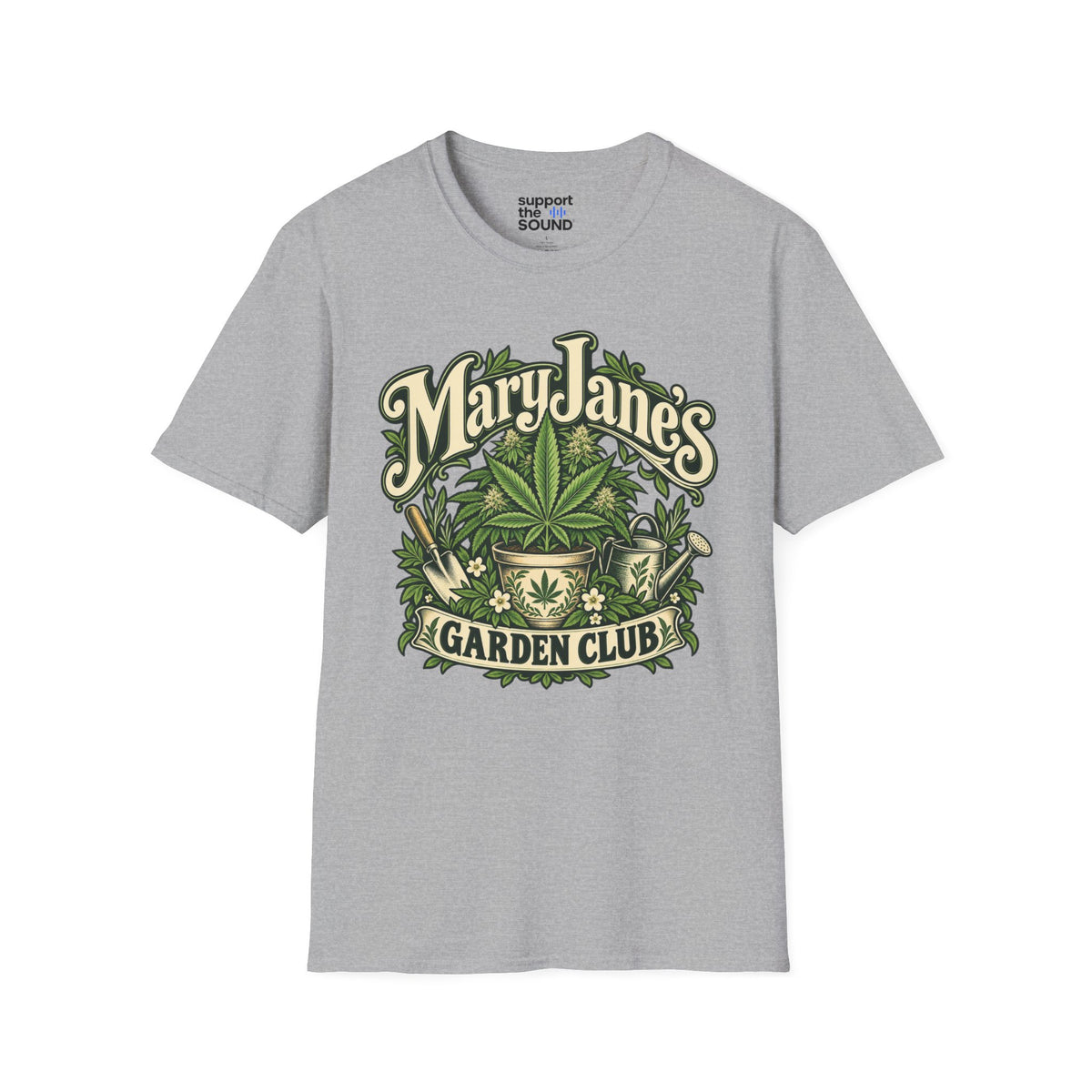 Gravel Road | Mary Jane’s Garden Club Botanical T-Shirt