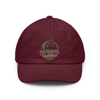 Red Rooster and the Wagon Wheels | Red Rooster and the Wagon Wheels Dad Hat
