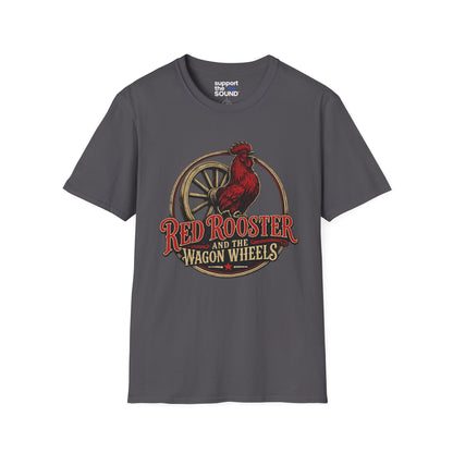 Red Rooster and the Wagon Wheels | Red Rooster and the Wagon Wheels T-Shirt