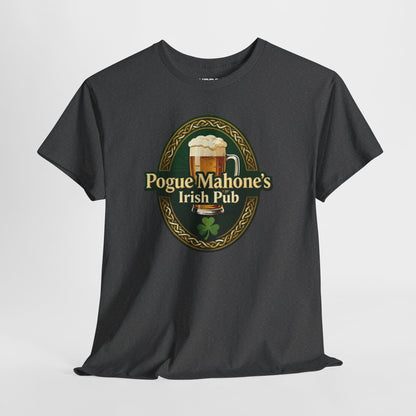 Pogue Mahone's Irish Pub | Pogue Mahone's Irish Pub Logo Tee