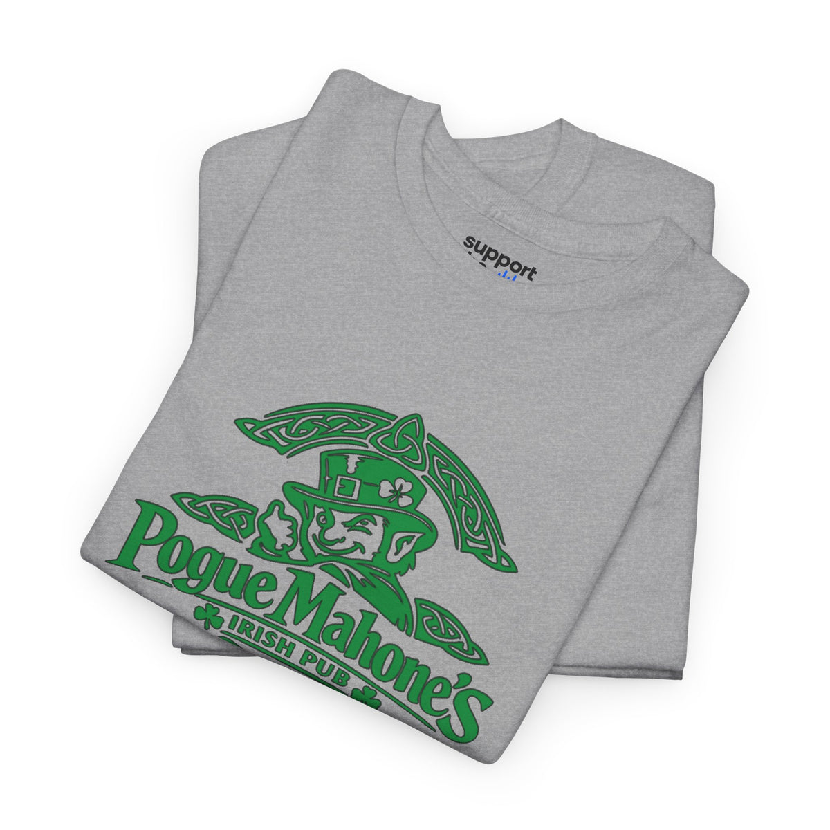 Pogue Mahone's Irish Pub | Pogue Mahone's St. Patrick's Day Logo Tee