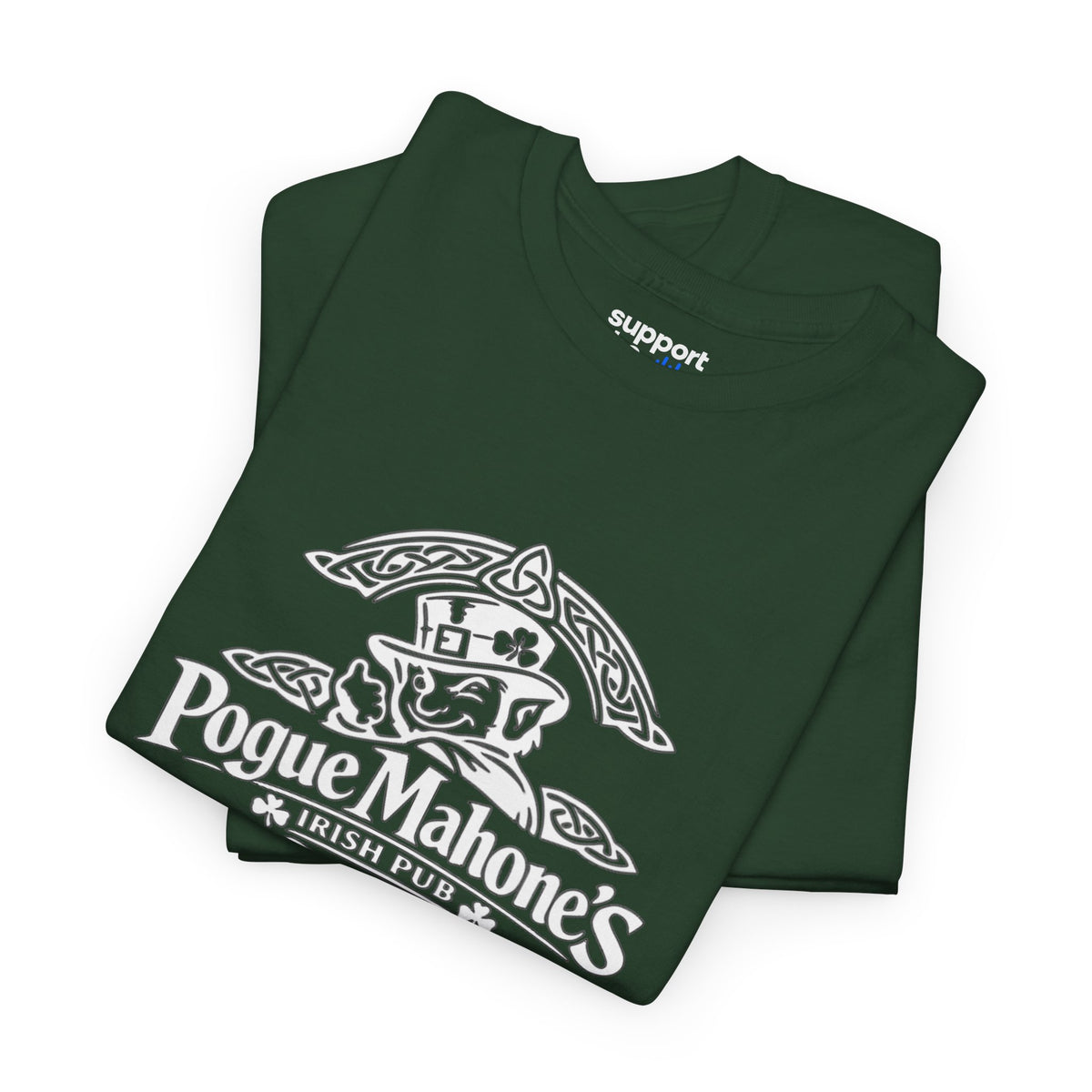 Pogue Mahone's Irish Pub | Pogue Mahone's St. Patrick's Day Logo Tee
