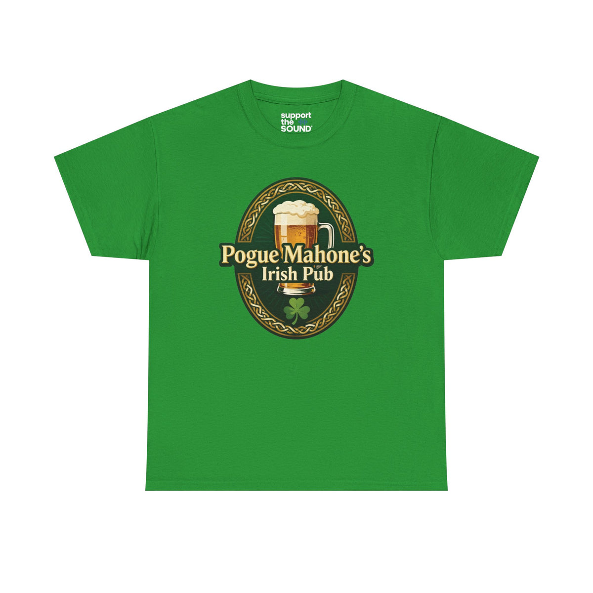 Pogue Mahone's Irish Pub | Pogue Mahone's Irish Pub Logo Tee