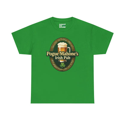 Pogue Mahone's Irish Pub | Pogue Mahone's Irish Pub Logo Tee