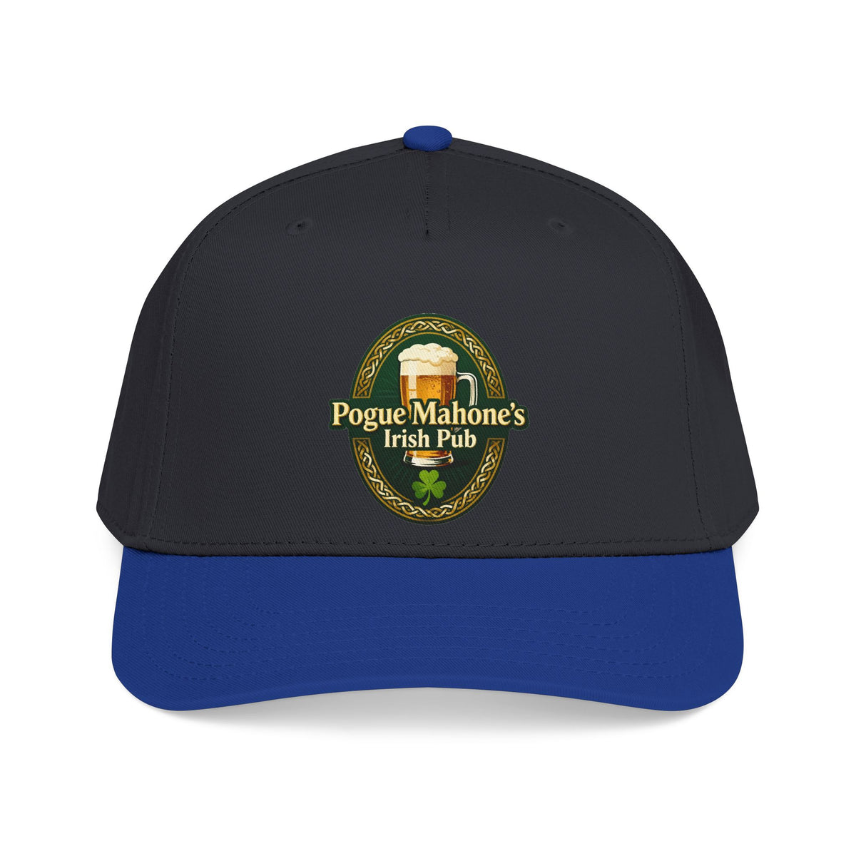 Pogue Mahone's Irish Pub | Pogue Mahone's Irish Pub Logo Baseball Cap