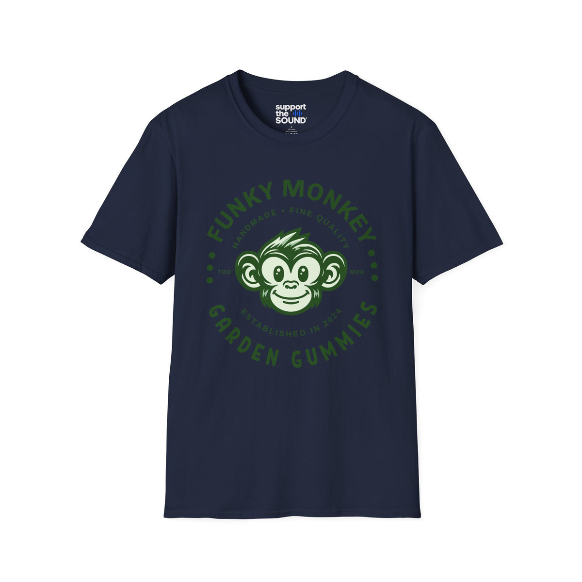 Gravel Road | Funky Monkey Garden Gummies Graphic T-Shirt