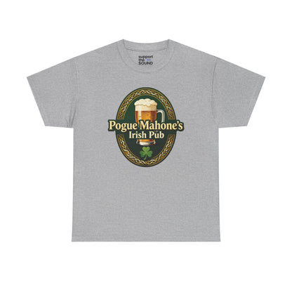 Pogue Mahone's Irish Pub | Pogue Mahone's Irish Pub Logo Tee