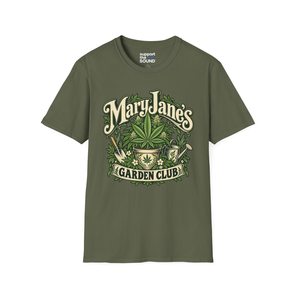Gravel Road | Mary Jane’s Garden Club Botanical T-Shirt