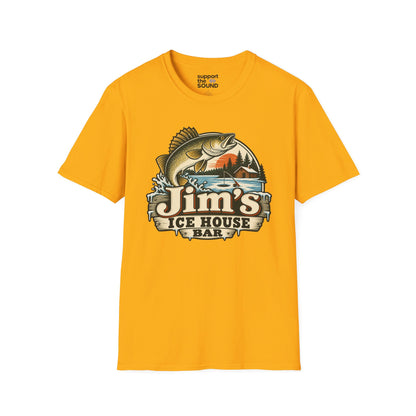 Jim’s Ice House | Jim’s Ice House Bar New Fishing Graphic T-Shirt