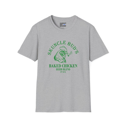 Gravel Road | Skuncle Bud's Baked Chicken T-Shirt