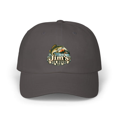 Jim’s Ice House | Jim’s Ice House New Fishing Logo Dad Cap