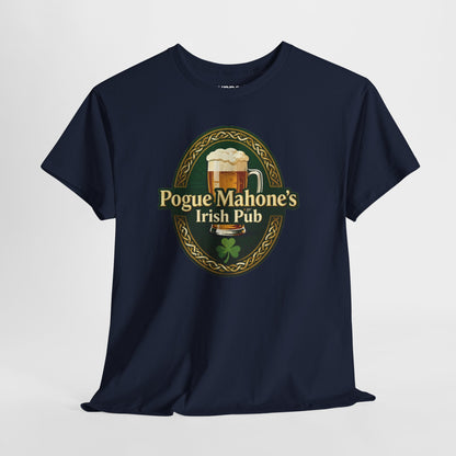 Pogue Mahone's Irish Pub | Pogue Mahone's Irish Pub Logo Tee