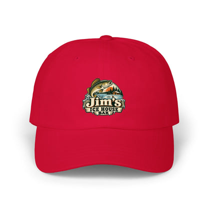 Jim’s Ice House | Jim’s Ice House New Fishing Logo Dad Cap