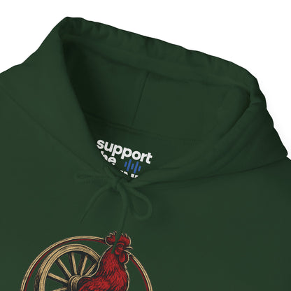 Red Rooster and the Wagon Wheels | Red Rooster and the Wagon Wheels Hoodie