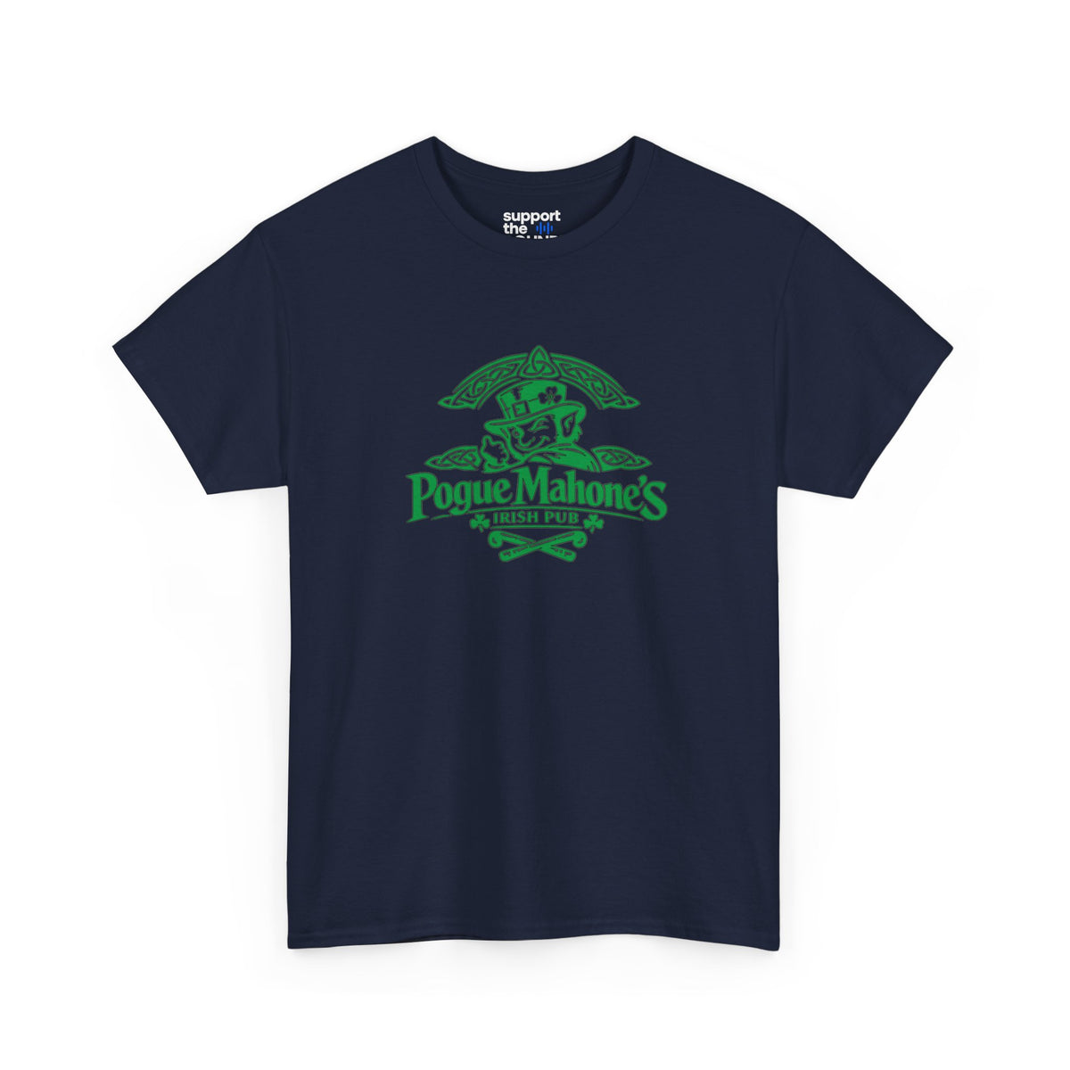 Pogue Mahone's Irish Pub | Pogue Mahone's St. Patrick's Day Logo Tee