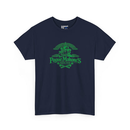 Pogue Mahone's Irish Pub | Pogue Mahone's St. Patrick's Day Logo Tee
