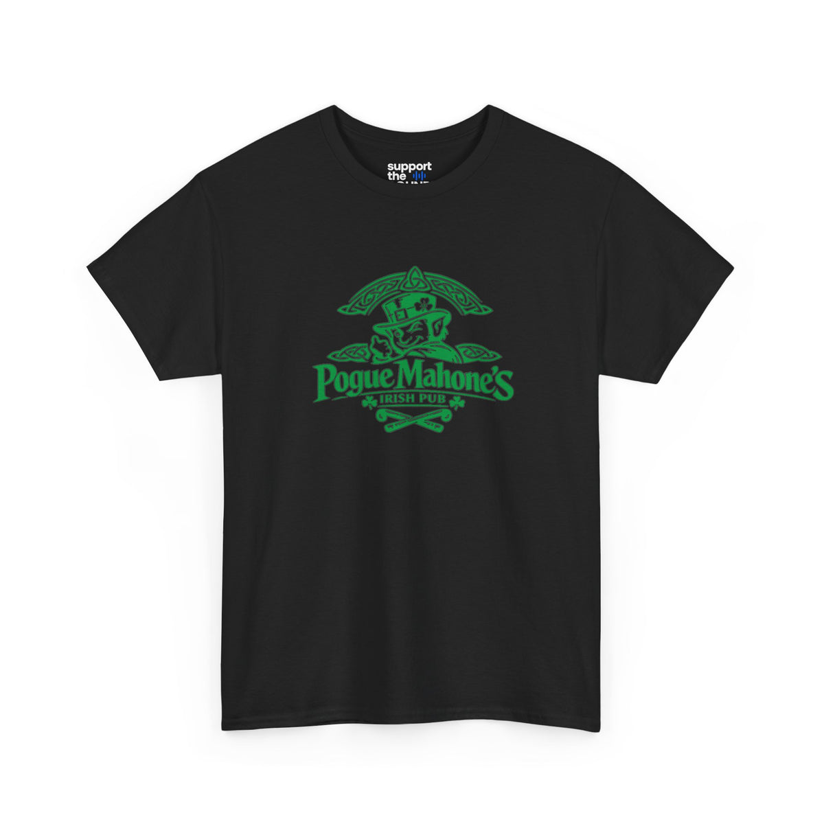 Pogue Mahone's Irish Pub | Pogue Mahone's St. Patrick's Day Logo Tee