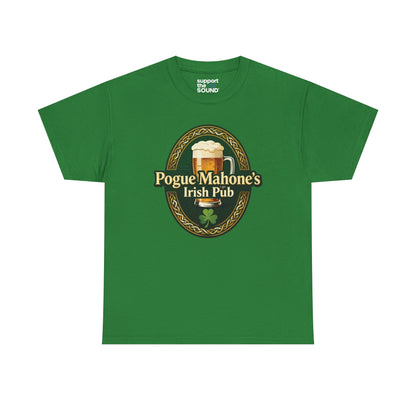 Pogue Mahone's Irish Pub | Pogue Mahone's Irish Pub Logo Tee