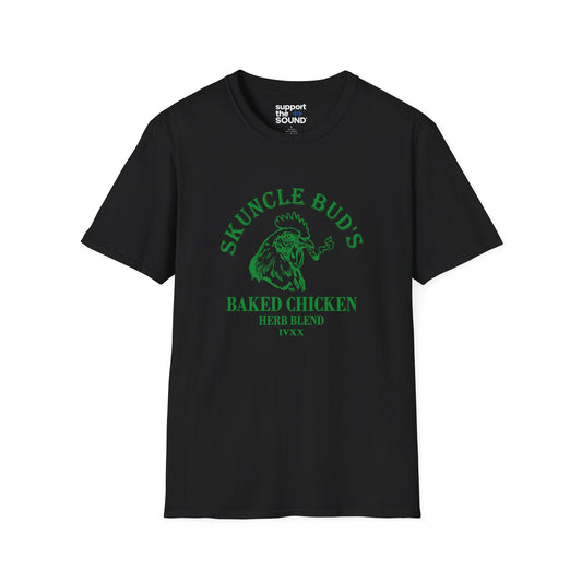 Gravel Road | Skuncle Bud's Baked Chicken T-Shirt