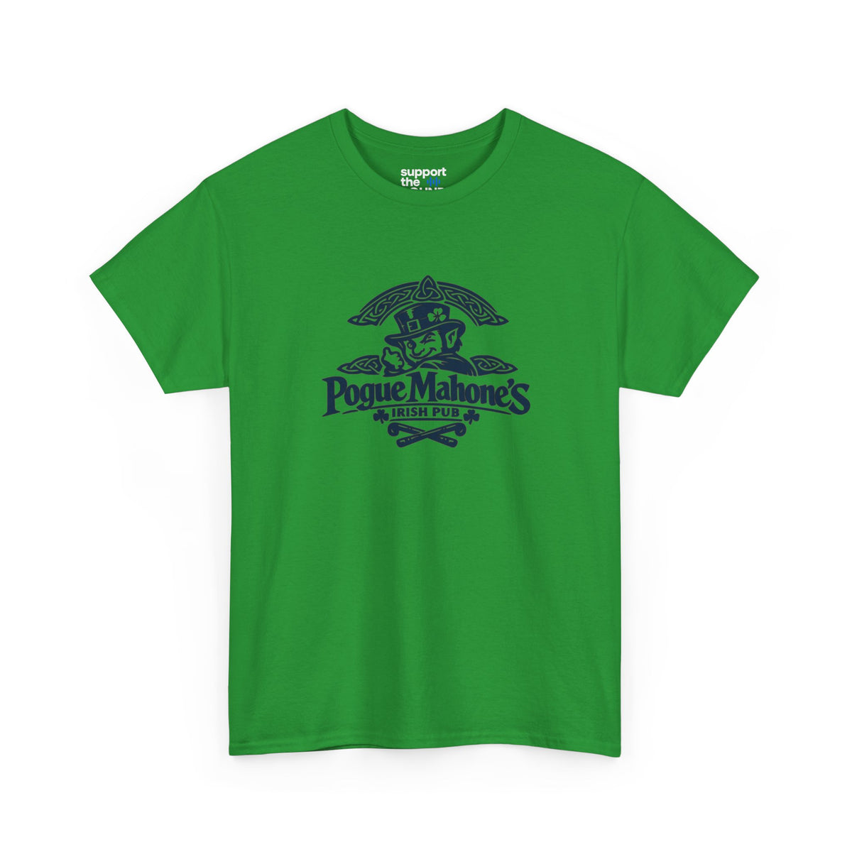 Pogue Mahone's Irish Pub | Pogue Mahone's St. Patrick's Day Logo Tee