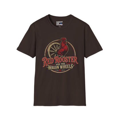 Red Rooster and the Wagon Wheels | Red Rooster and the Wagon Wheels T-Shirt