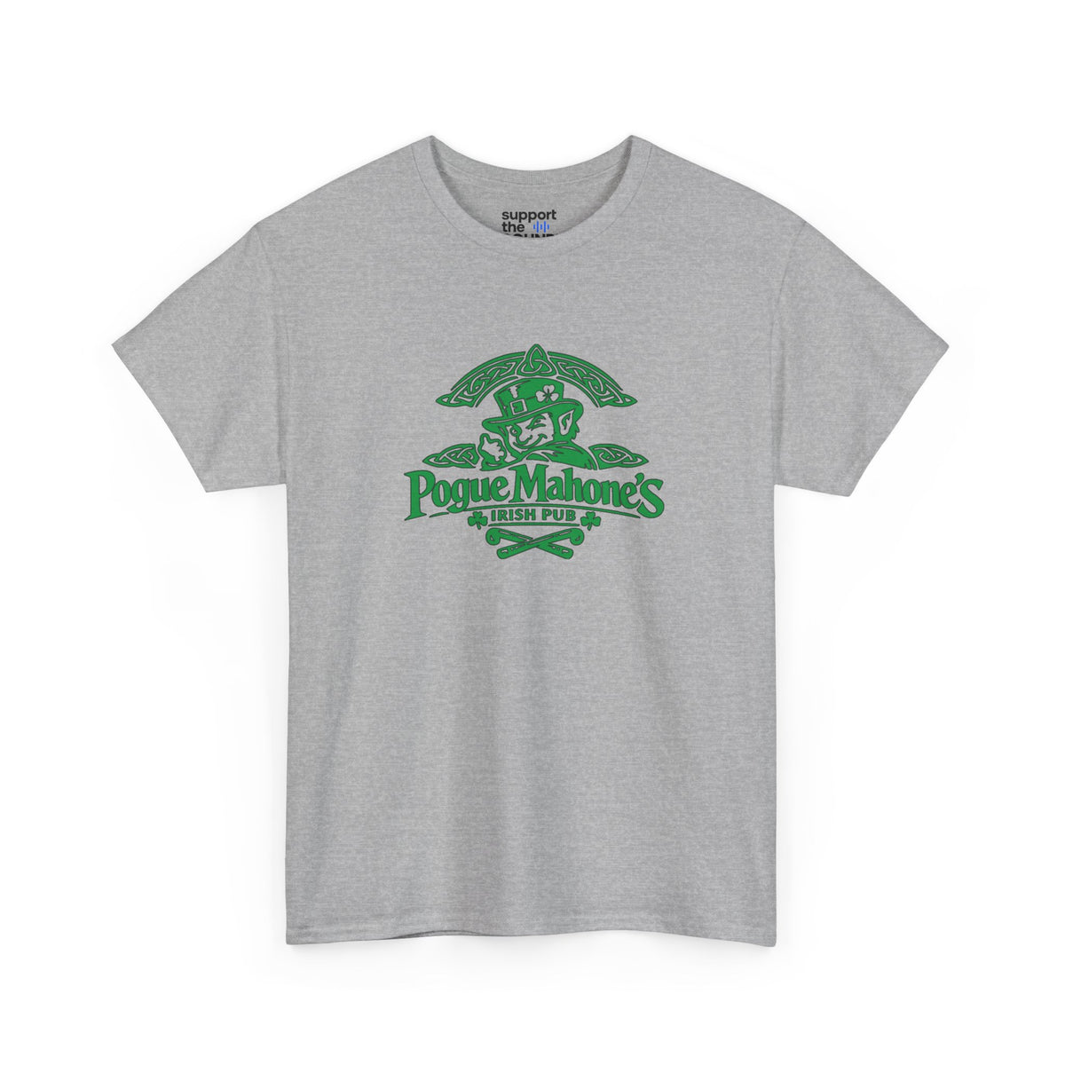 Pogue Mahone's Irish Pub | Pogue Mahone's St. Patrick's Day Logo Tee