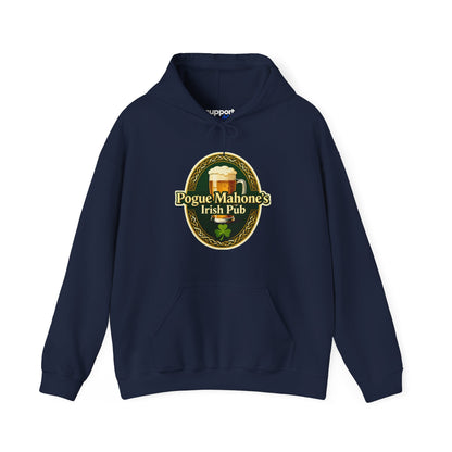 Pogue Mahone's Irish Pub | Pogue Mahone's Irish Pub logo Hoodie