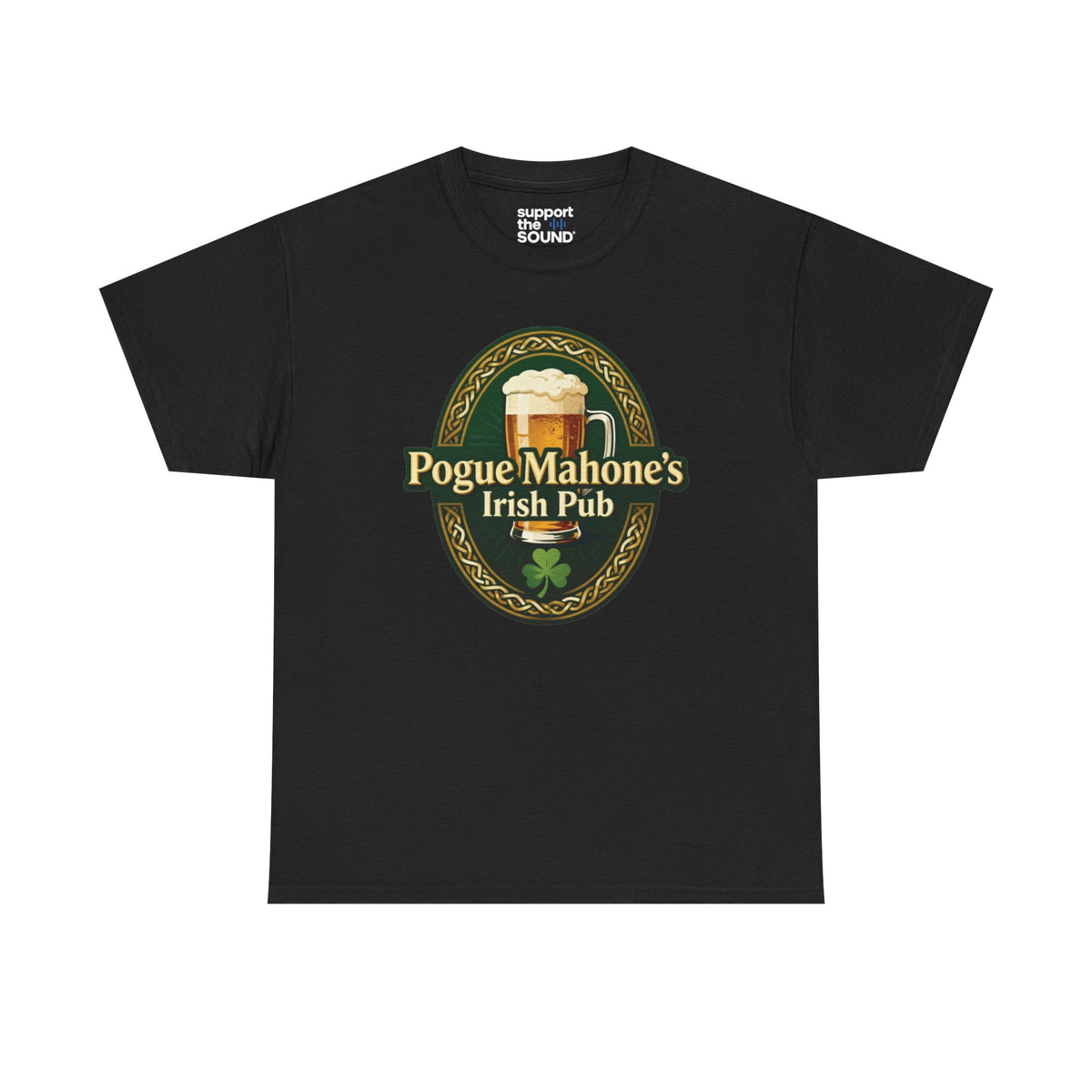 Pogue Mahone's Irish Pub | Pogue Mahone's Irish Pub Logo Tee