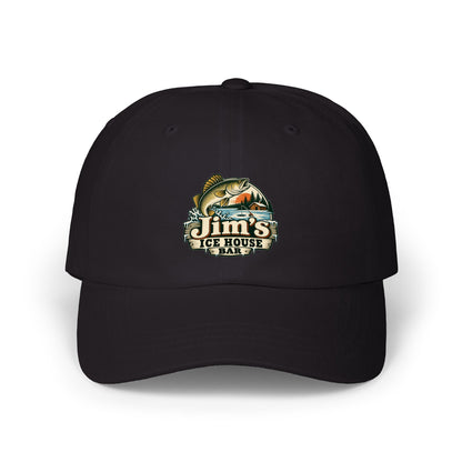 Jim’s Ice House | Jim’s Ice House New Fishing Logo Dad Cap