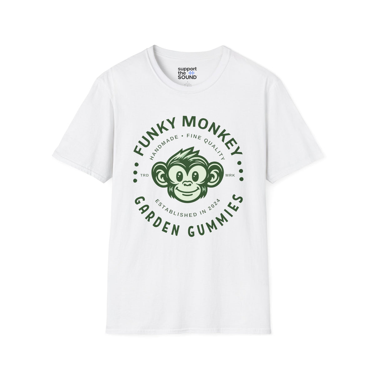 Gravel Road | Funky Monkey Garden Gummies Graphic T-Shirt